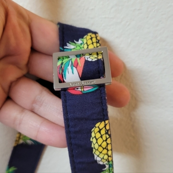 Vera Bradley Tropical Toucan Pineapple Print Crossbody Bag - Picture 10 of 14
